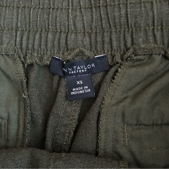 Linen drawstring pants - Picture 5 of 6